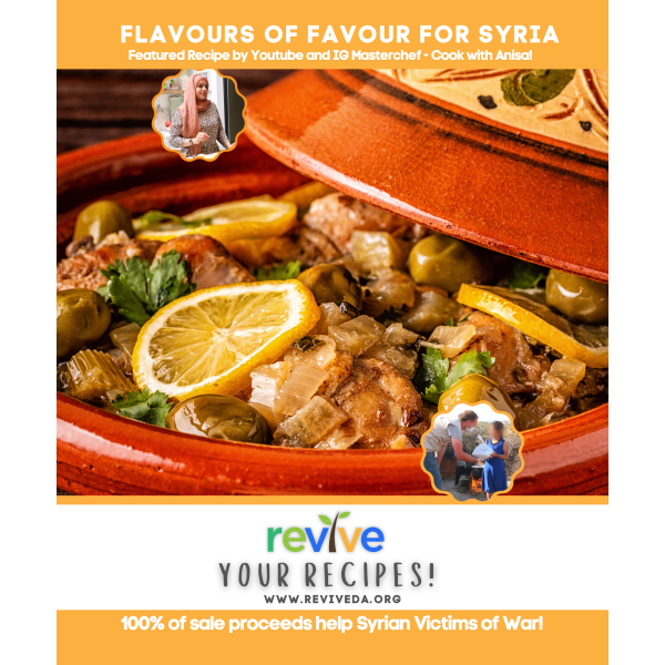 Preorder - Revive Your Recipes - Flavours of Favour for Syria! - Hardback